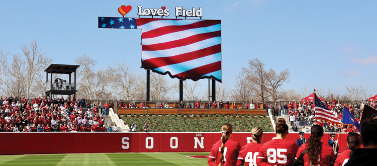 Love’s Field Opened at University of Oklahoma