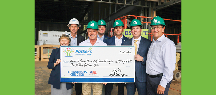 Parker’s Kitchen Makes $1 Million Donation to America’s Second Harvest of Coastal Georgia