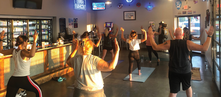 Beer, Yoga and a Bear, Oh My!